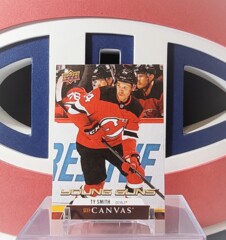 Ty Smith 2020-21 - Young Guns Rookie Canvas  C214 Series 2 Upper Deck